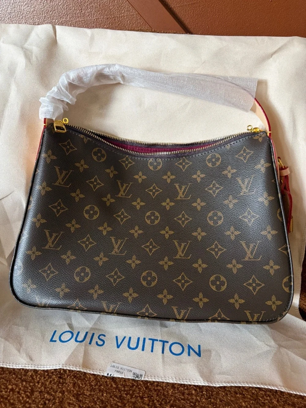 Louis Vuitton monogram slouchy.